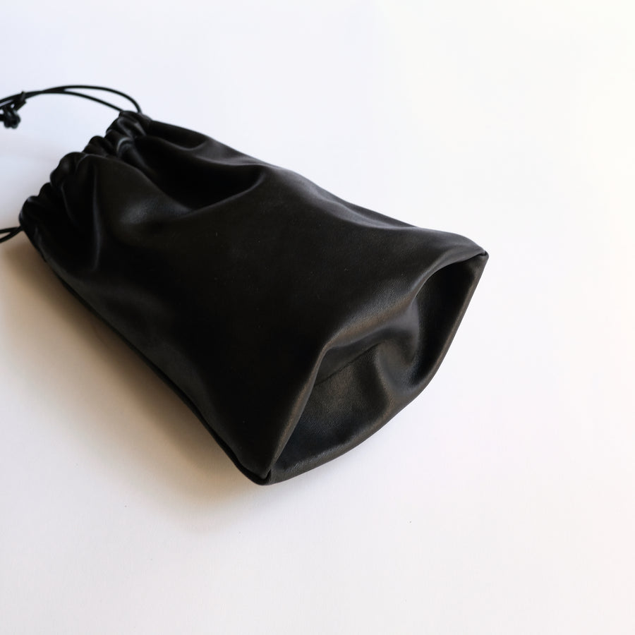 leather pouch / 巾着 - guidi / cavallo gluc