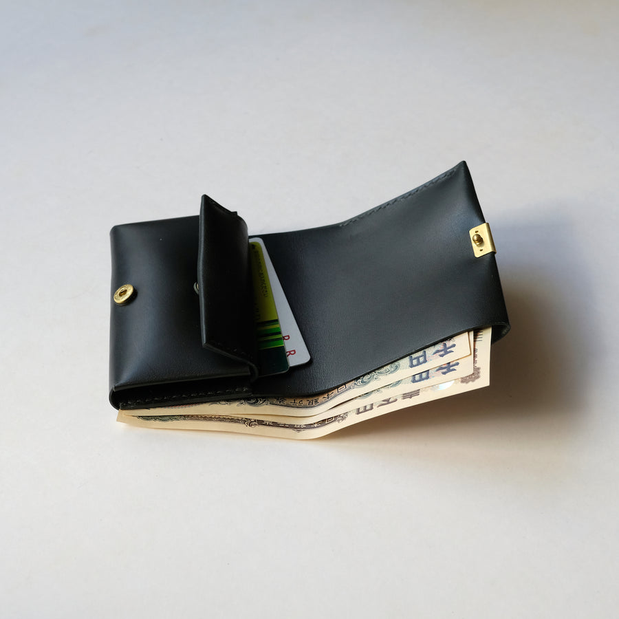 fold wallet / 二つ折り財布 - baby buffalo