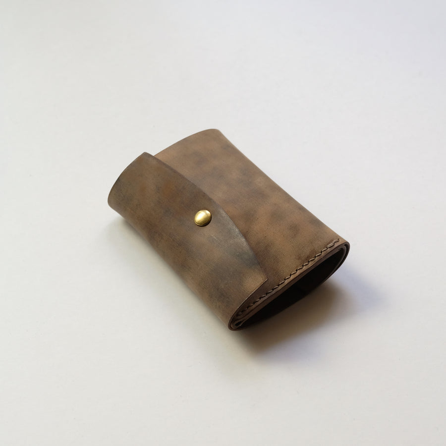 tri-fold wallet - horse butt reverse | 小さい財布 ミニ財布 ミニ