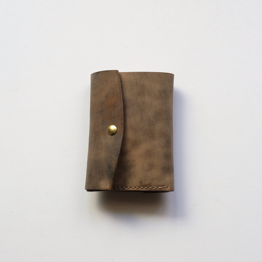 tri-fold wallet - horse butt reverse | 小さい財布 ミニ財布 ミニ