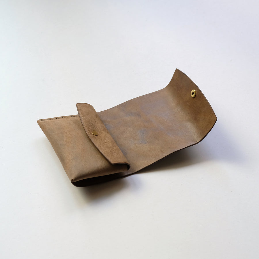 tri-fold wallet - horse butt reverse | 小さい財布 ミニ財布 ミニ