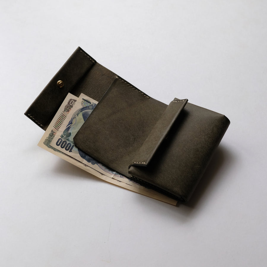 roll wallet - GUIDI / cavallo culatta