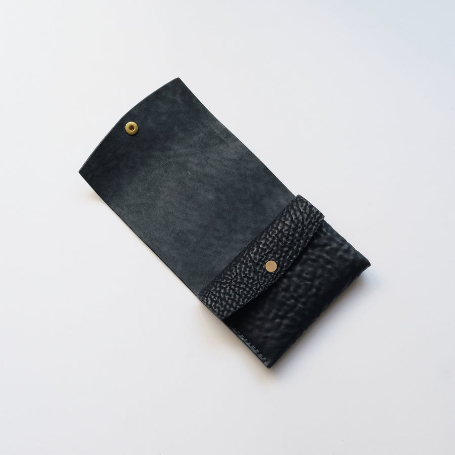 tri-fold wallet - horse culatta reverse