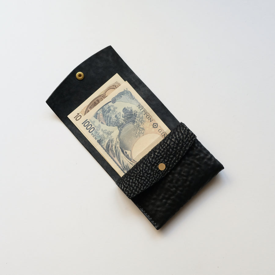 tri-fold wallet - horse culatta reverse