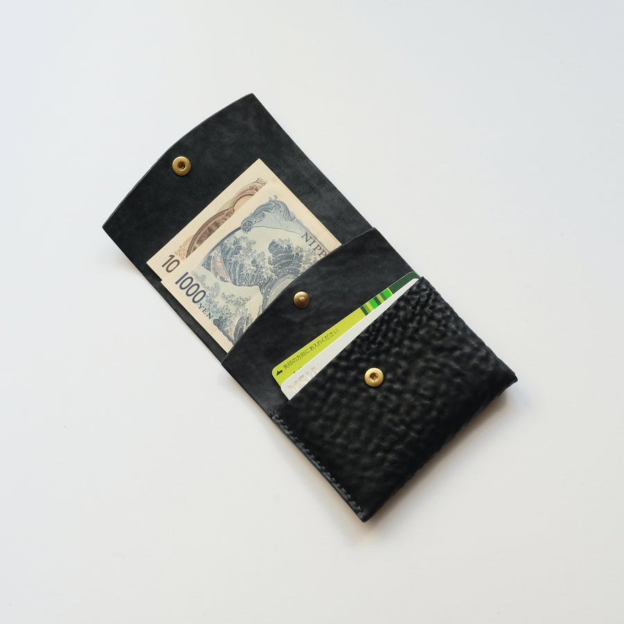 tri-fold wallet - horse culatta reverse