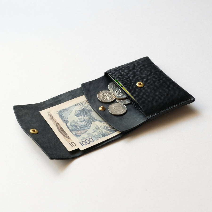 tri-fold wallet - horse culatta reverse